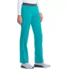 Slim Pull-On Pant CKE1124A in Teal Blue