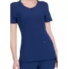 Round Neck Top CKE2624A in Navy