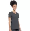 Round Neck Top CKE2624A in Pewter