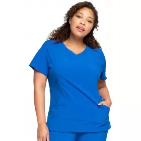 Mock Wrap Top CKE2625A in Royal