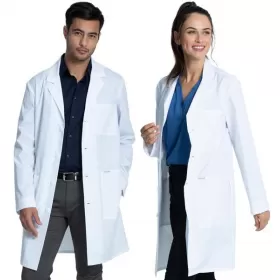 Unisex Lab Coat CKE460 in White