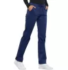 Mid Rise Slim Straight Drawstring Pant WWE4203 in Navy