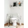 Collapsible toilet chair