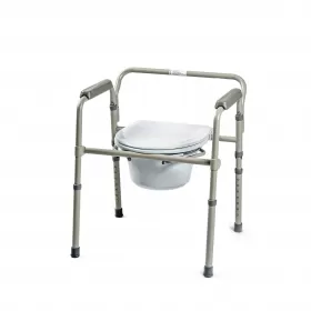 Collapsible toilet chair