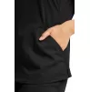 V-Neck Top WWE601 in Black