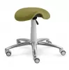 Saddle chair with wheels 1207G