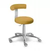 Chair with wheels and backrest 1283G