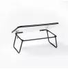 Patient table, adjustable angle