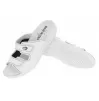 Orthopedic leather sandals Hallux, White