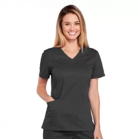 Scrub top CORE STRETCH WWE4710 in Pewter