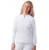 Women's Bomber Zipped Jacket A6200 White