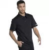 Men's Polo Shirt WWE615 in Black