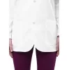 Unisex Midriff Lab Coat 805 White