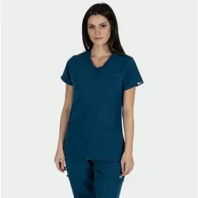 Scrub top JULIA, Caribbean blue