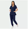 Scrub top JUSTINA, Navy