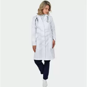 Medical coat VALERIA, white