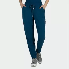 Scrub trousers MAURI, Caribbean blue