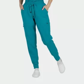 Scrub trousers MAURI, Teal