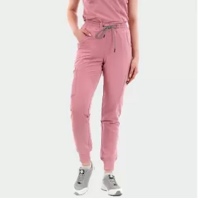 Scrub trousers RICCI, Mauve